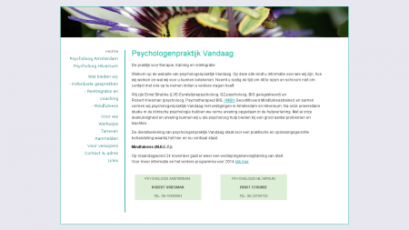 Psychologenpraktijk  Vandaag Hilversum