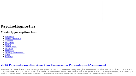 PEN Psychodiagnostics