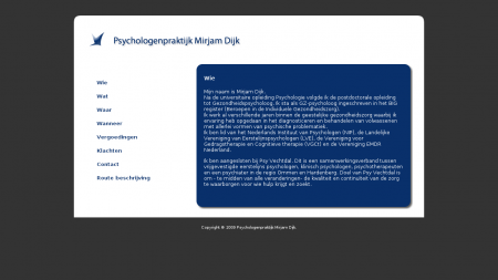 Psychologenpraktijk  Mirjam Dijk