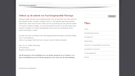 Menninga Psycholoog