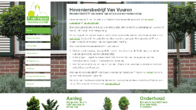 logo Hoveniersbedrijf  P van Vuuren