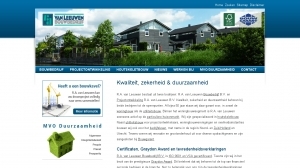 logo Leeuwen BV Bouwbedrijf R A van