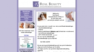 logo Real Beauty Schoonheidssalon  en Pedicure