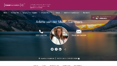 logo Travel Counsellors Arlette van der Meer-Lammers