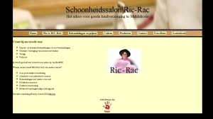 logo Ric-Rac Huidverzorgingssalon M Sneepers