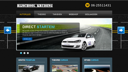 Rijschool Kruising