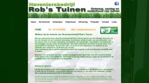 logo Hoveniersbedrijf  Rob's Tuinen