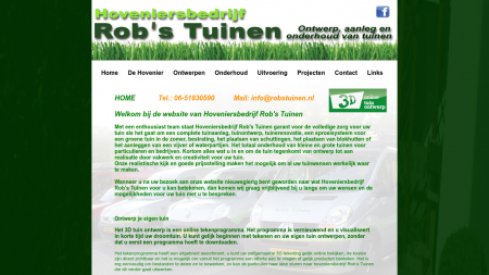 Hoveniersbedrijf  Rob's Tuinen