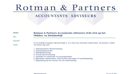 Rotman & Partners Accountants  Adviseurs