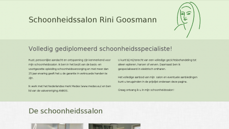 Schoonheidssalon  Rinie Goosmann-van Zijderveld