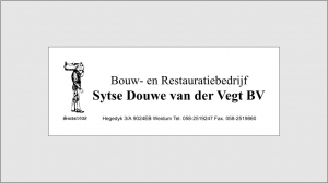 logo Bouw- en Restauratiebedrijf S D vd Vegt BV