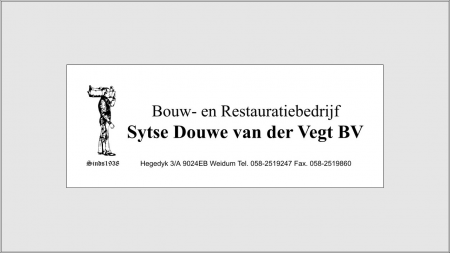 Bouw- en Restauratiebedrijf S D vd Vegt BV