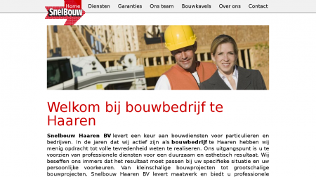 Snelbouw Haaren BV