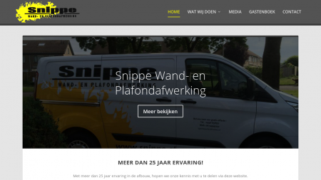 Snippe Wand- en Plafondafwerking