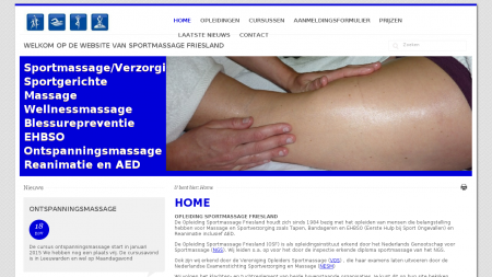 Opleiding Sportmassage Friesland