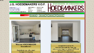 logo Hoedemakers Stukadoorsbedrijf J G