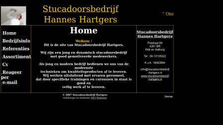 Hartgers Stucadoorsbedrijf Hannes