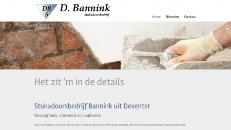 Bannink Stukadoorsbedrijf D