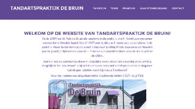 logo Tandartspraktijk De Bruin