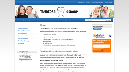 Tandarts  Tandzorg Osdorp