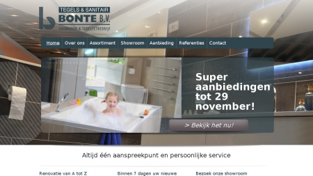 Bonte Tegels en Sanitair