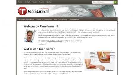 Tempel Tennisarm