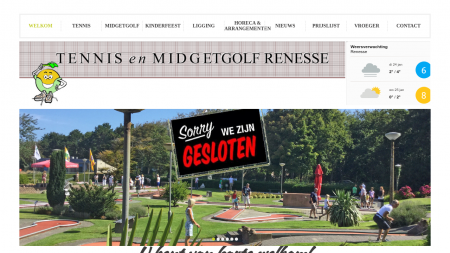 Tennis en Midgetgolf Renesse