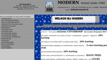 Modern VOF Textielhuis