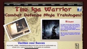 logo Iga Warrior Ninja Training The