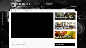 logo Temple Fitness World The