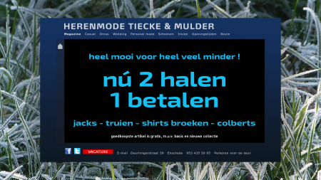 Tiecke & Mulder Herenmode