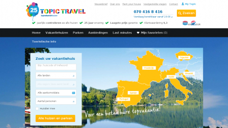 Topic Travel Vakantiehuizen  BV