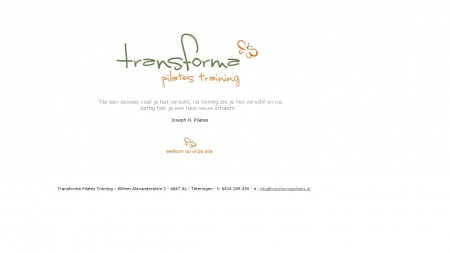 Transforma-Pilates Training