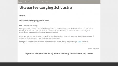 Uitvaartverzorging  Schoustra