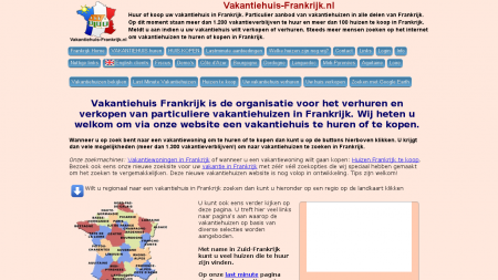 Vakantiehuis -Frankrijk.nl