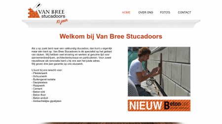 Bree Stukadoors Van