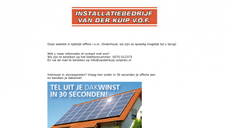 Kuip Installatiebedrijf vd