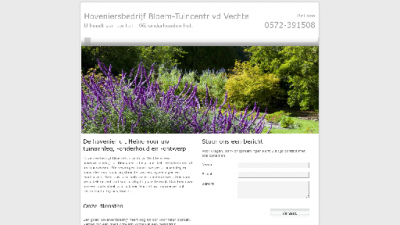 logo Vechte Bloem-Tuincentrum Hoveniersbedrijf  vd