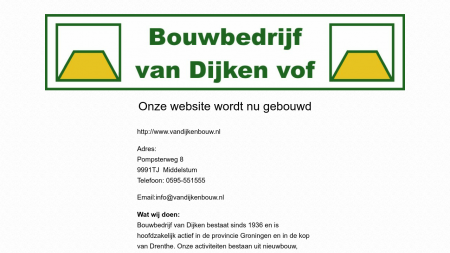 Bouwbedrijf Van Dijken VOF