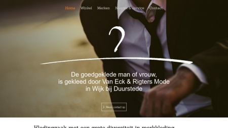 Eck & Rigters Mannenmode Van