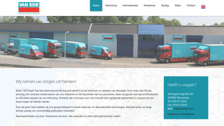 Ede International Moving Van