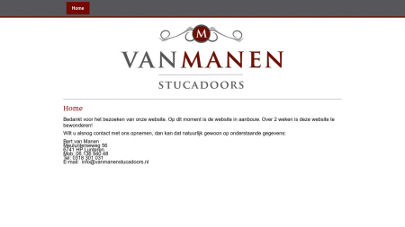 Manen Stucadoorsbedrijf B van