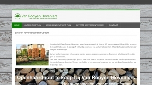 logo Rooyen Hoveniers Van