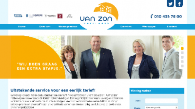 logo Zon Makelaardij BV Van