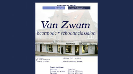 Zwam Schoonheidssalon  Van