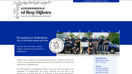 Hoveniersbedrijf  vd Berg/Dijkstra