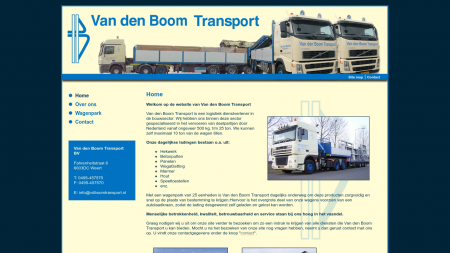 Boom Transport BV vd