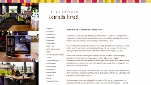 logo Restaurant Veerhuis Lands End 't