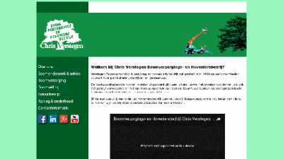 logo Boomverzorging & Hoveniersbedrijf  Chris Verstegen