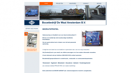 Bouwbedrijf De Waal Amsterdam BV